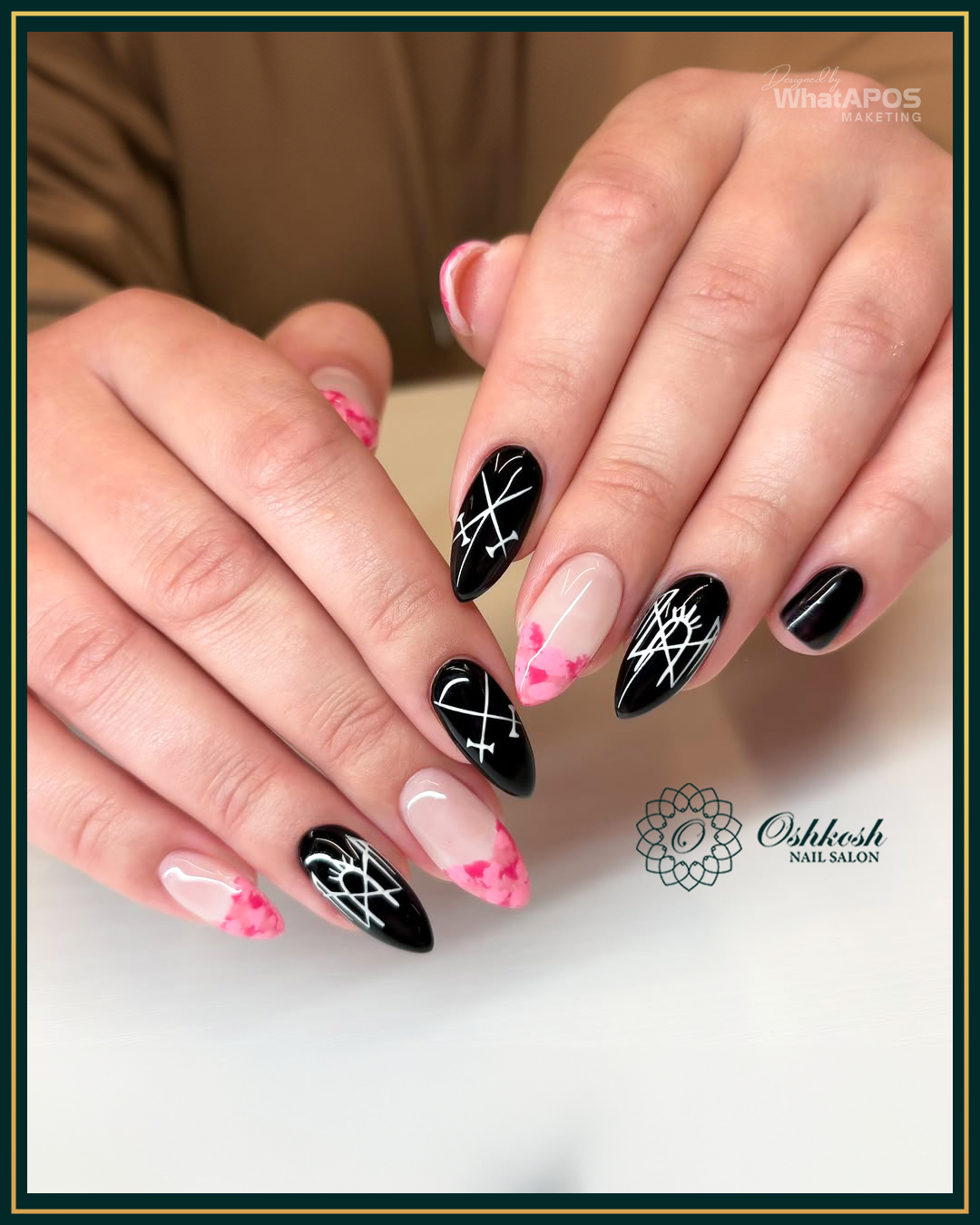 Oshkosh Nail Salon nail work in Oshkosh, Wisconsin